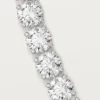 Collier Lignes Essentielles, diamants taille brillant