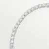 Collier Lignes Essentielles, diamants taille brillant