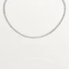 Collier Lignes Essentielles, diamants taille brillant