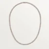 Collier Lignes Essentielles, diamants taille brillant
