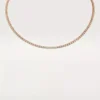 Collier Lignes Essentielles, diamants taille brillant