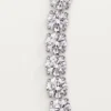 Collier Lignes Essentielles, diamants taille brillant