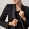 Collier Lignes Essentielles, diamants taille brillant