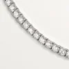 Collier Lignes Essentielles, diamants taille brillant