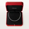 Collier Lignes Essentielles, diamants taille brillant