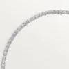 Collier Lignes Essentielles, diamants taille brillant