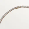 Collier Lignes Essentielles, diamants taille brillant