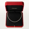 Collier Lignes Essentielles, diamants taille brillant