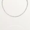 Collier Lignes Essentielles, diamants taille brillant