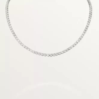 Collier Lignes Essentielles – Platine, diamants – Cartier