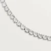 Collier Lignes Essentielles, diamants taille brillant