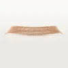 Collier long Agrafe, semi-sertie