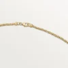 Collier long Grain de Café, diamants