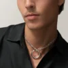 Collier long Juste Un Clou, multi-port, modèle extra-large