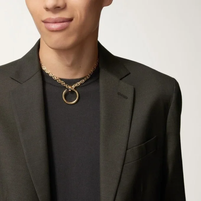 Collier long Juste Un Clou, multi-port, modèle extra-large