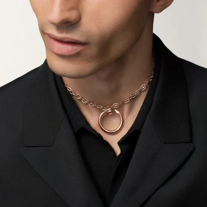 Collier long Juste Un Clou, multi-port, modèle extra-large