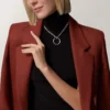 Collier long Juste Un Clou, multi-port, modèle extra-large