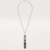 Collier long Panthère de Cartier, rubis, multi-port, grand modèle, pavé