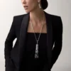 Collier long Panthère de Cartier, rubis, multi-port, grand modèle, pavé