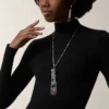 Collier long Panthère de Cartier, rubis, multi-port, grand modèle, pavé