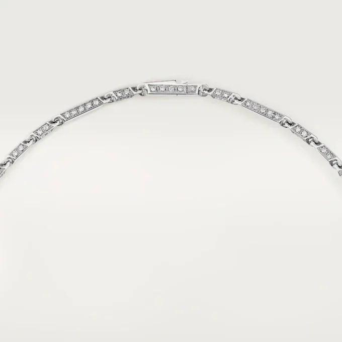 Collier long Panthère de Cartier, rubis, multi-port, grand modèle, pavé