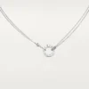 Collier Love, 2 diamants – Or blanc, Diamants – Cartier