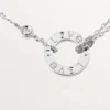 Collier Love, 2 diamants – Or blanc, Diamants – Cartier