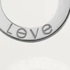 Collier Love, 3 diamants – Or blanc, diamants – Cartier