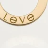 Collier Love, 3 diamants – Or jaune, Diamants – Cartier