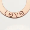 Collier Love, 3 diamants – Or rose, Diamants – Cartier