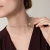 Collier Love, 6 diamants – Or rose, or blanc, diamants – Cartier