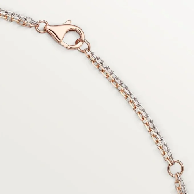 Collier Love, 6 diamants – Or rose, or blanc, diamants – Cartier
