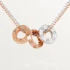 Collier Love, 6 diamants – Or rose, or blanc, diamants – Cartier