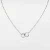Collier Love, diamants – Or blanc, diamants – Cartier