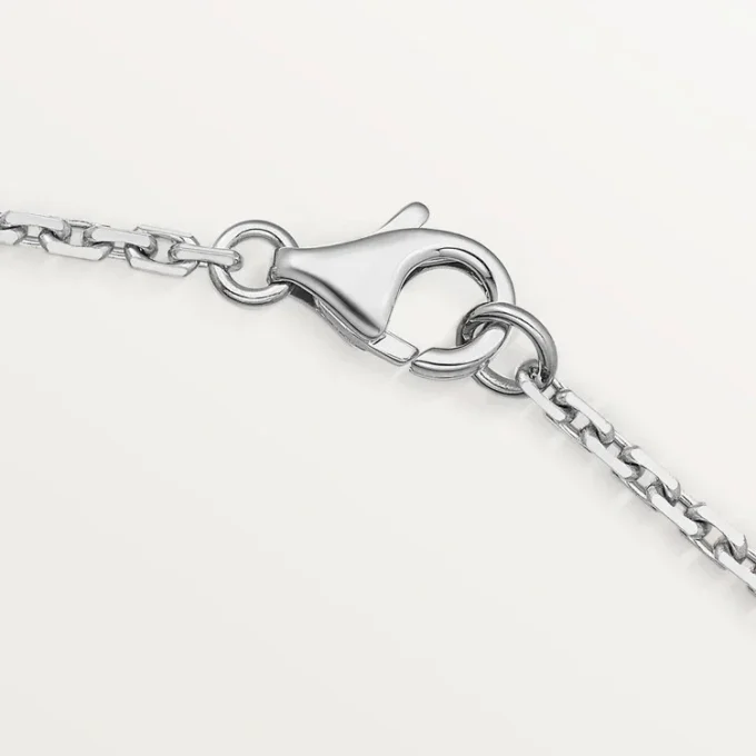 Collier Love, diamants – Or blanc, diamants – Cartier