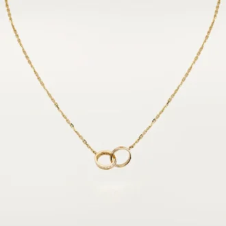 Collier Love, diamants – Or jaune, diamants – Cartier