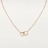 Collier Love, diamants – Or rose, diamants – Cartier