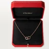 Collier Love, diamants – Or rose, diamants – Cartier