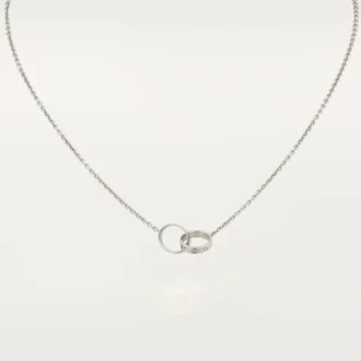 Collier Love – Or blanc – Cartier