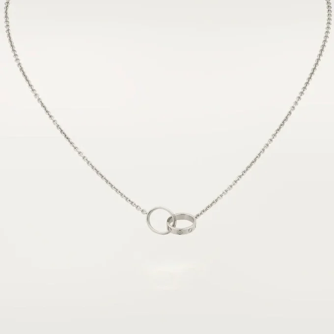 Collier Love – Or blanc – Cartier