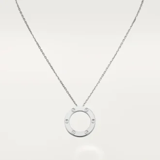 Collier Love – Or blanc – Cartier