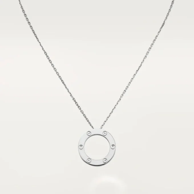 Collier Love – Or blanc – Cartier