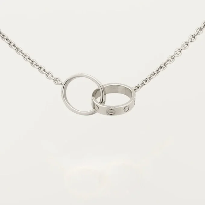 Collier Love – Or blanc – Cartier
