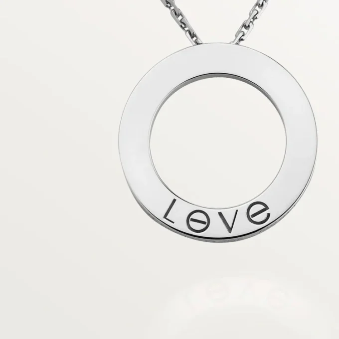 Collier Love – Or blanc – Cartier