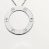 Collier Love – Or blanc – Cartier