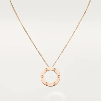Collier Love – Or rose – Cartier