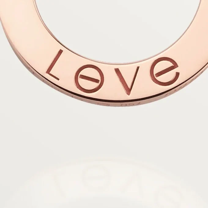 Collier Love – Or rose – Cartier