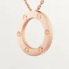 Collier Love – Or rose – Cartier