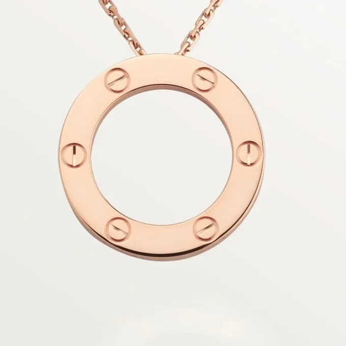 Collier Love – Or rose – Cartier
