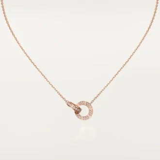 Collier Love – Or rose, diamants – Cartier